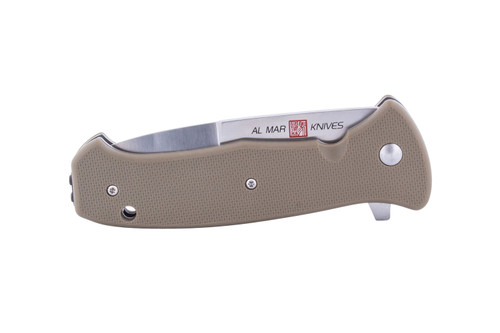 AL MAR KNIVES 3.6" S.E.R.E 2020 Coyote Folding Knife AL MAR KNIVES 3.6" S.E.R.E 2020 Coyote Folding Knife