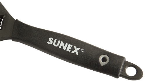 [PN: 9612] SUNEX Tools 8″ WIDEMOUTH SERIES ADJUSTABLE WRENCH