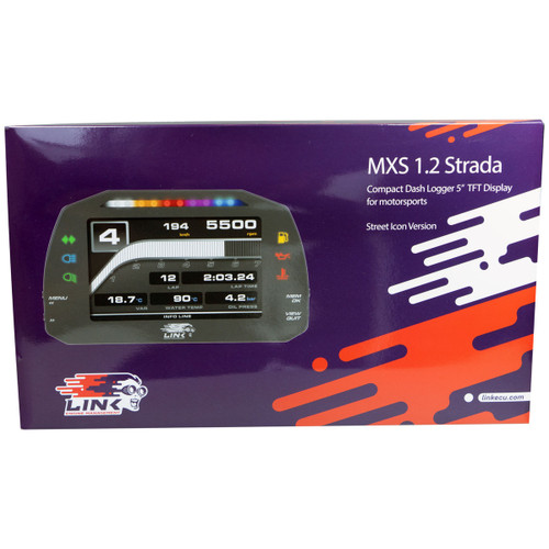 [PN: 100-0168] Link ECU LINK MXS Strada 5" Dash - Street Edition