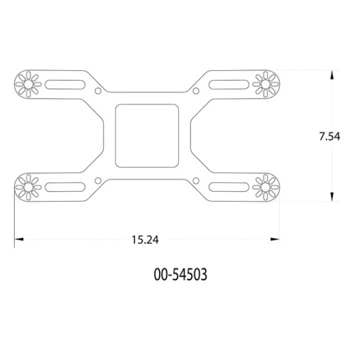 [PN: 00-54503] 4150 Flange 4 Solenoid Bracket