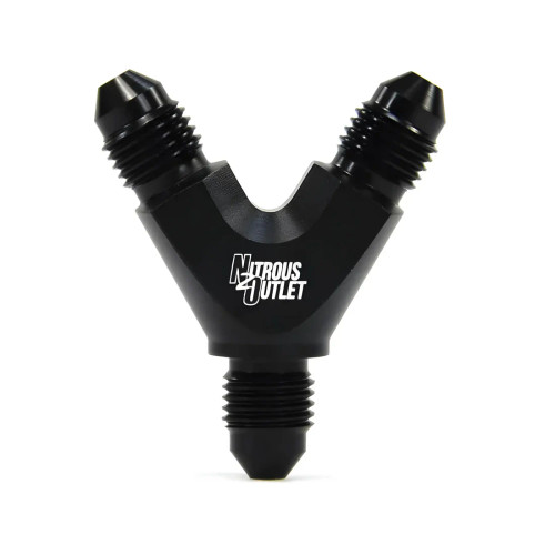 [PN: 00-01713] High Flow 3AN x 3AN x 3AN High Flow "Y" Fitting