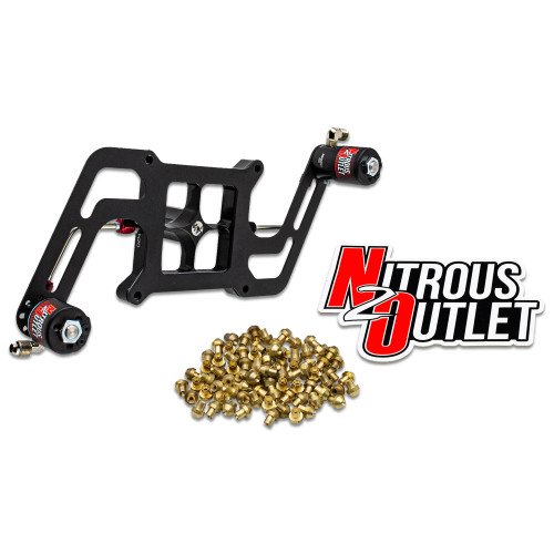 [PN: 00-10606-GEN3] Stinger 3 Race Wet 4150 Boomerang Nitrous Plate System