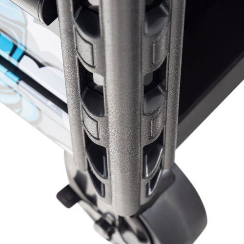 [PN: 8057XTBKRADAN] Rad Dan Manga Designed Black Premium Full 6 Drawer Service Cart