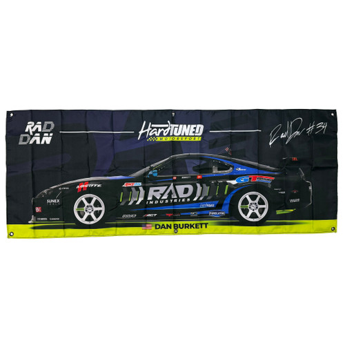 RAD DAN Supra Garage Flag
