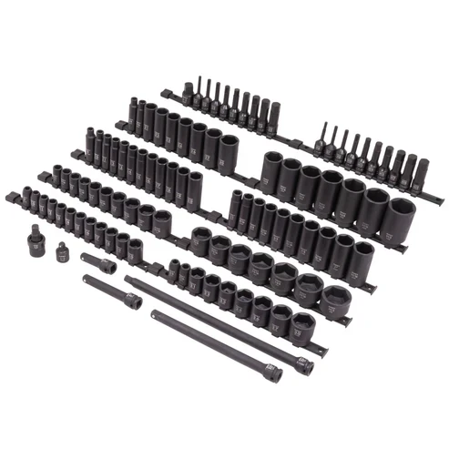 [PN: 26102] SUNEX Tools 102 Piece 1/2" Dr Master Impact Socket Set