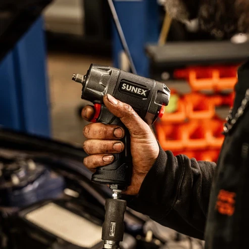 [PN: SX3802] SUNEX Tools 3/8" Compact Composite Impact Wrench