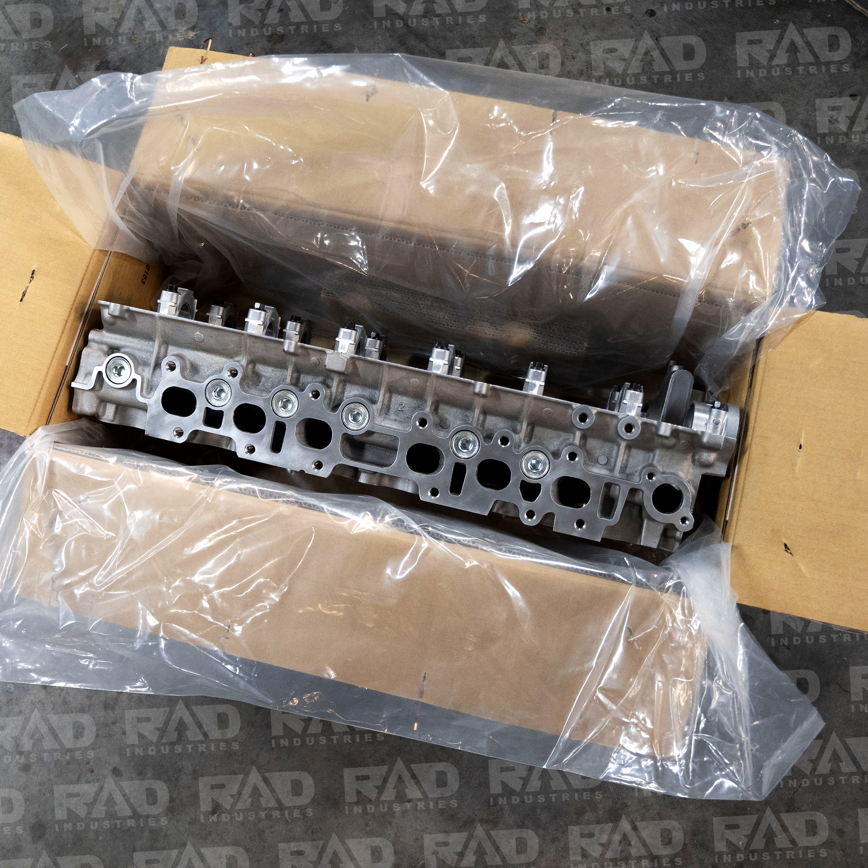 【中古】2JZ ISCV 250 DISCOUNT] GSC Power Division Cylinder Head PACKAGE, 2JZ