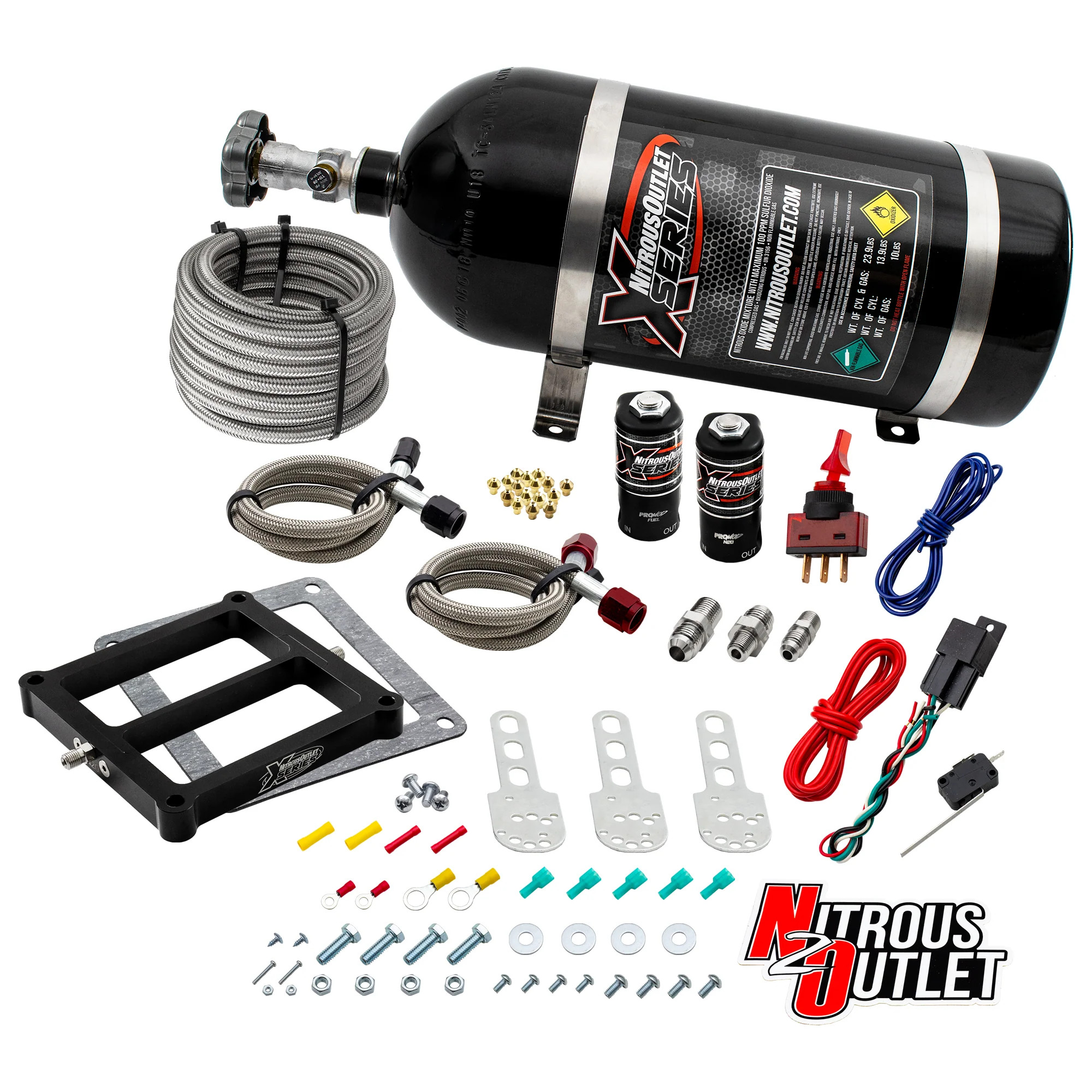 PN: 22-80101] X-Series Weekend Warrior Wet 4500 Nitrous Plate System