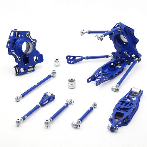 [PN: WF901] Wisefab BMW E90 E92 E81 E82 Rear Suspension Drop Knuckle Kit (2006-2013)