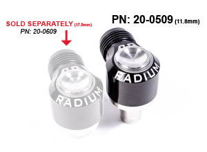 [PN: 20-0509] Radium 10AN Male Press-Fit Swivel Banjo, Toyota 1JZ VVT-i Exhaust