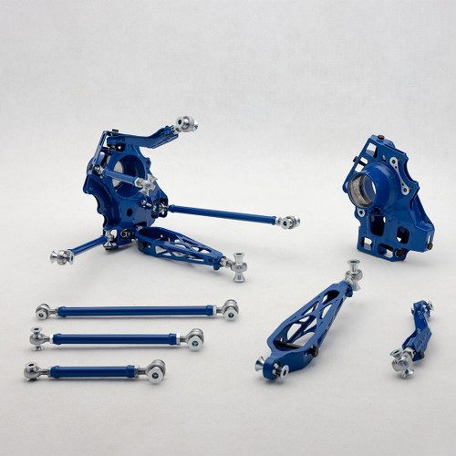 [PN: WF221] Wisefab BMW F20 F21 F22 F30 F32 F33 F36 Rear Suspension Drop Knuckle Kit (2014+)