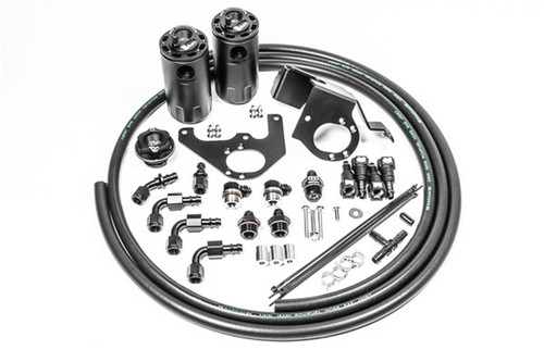 [PN: 20-056-FL] Radium Catch Can Kits, Cadillac CTS-V, Fluid Lock