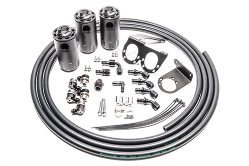 [PN: 20-05-FL] Radium Catch Can Kits, Nissan R35 GT-R, Fluid Lock