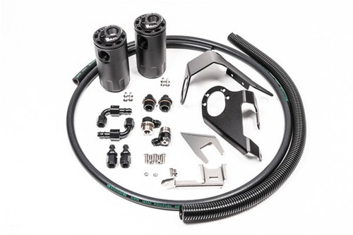 [PN: 20-0525-FL] Radium Dual Catch Can Kit, Nissan 370Z/G37