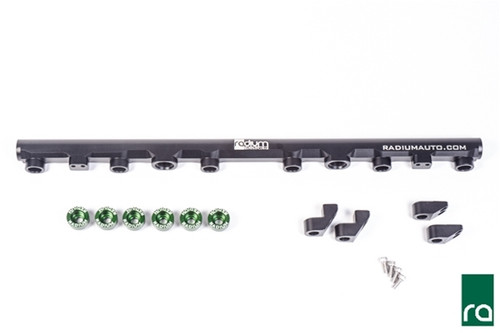 [PN: 20-0215] Radium Top Feed Fuel Rail Conversion Kit, Toyota Supra 2JZ-GTE