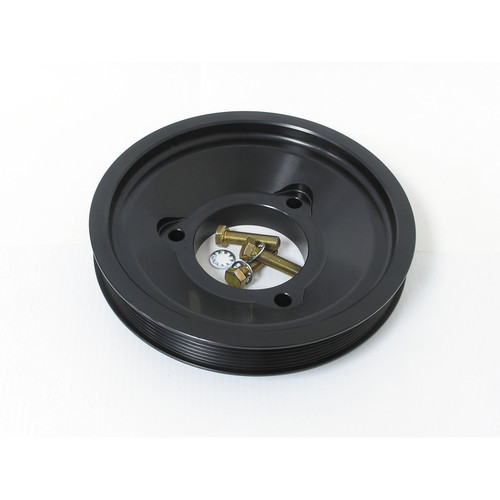 [PN: 717675] Fluidampr Ford 6.0L Powerstroke 8in Duel Belt 5 and 7 Rib Pulley For Alternator