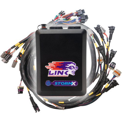 [PN: 108-9000B] Link ECU G4X StormX ECU + Terminated LS Engine Harness Drive-by-Cable Bundle