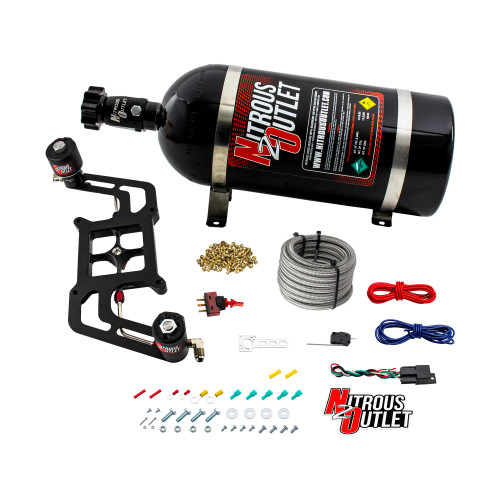 [PN: 00-10606] Stinger 2 Race Wet 4150 Boomerang Nitrous Plate System