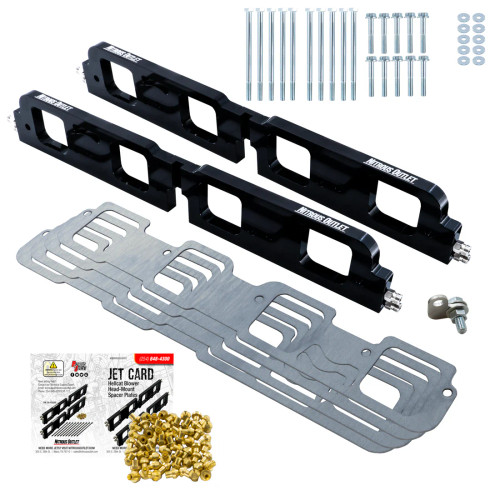 [PN: 00-43051] 5.7, 6.1, & 6.4 2008-2023 Eagle & Apache Head Spacer Plate Conversion (130-400 HP)