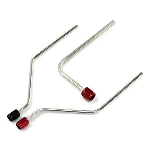 [PN: 00-10123-LS3-HL] 2008-13 LS3 Corvette 90mm Nitrous Plate Hard Line Kit