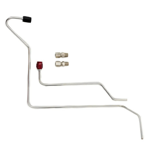 [PN: 00-10129-TST-HL] Nitrous Outlet GM 102mm Texas Speed Titan LR-T, SR-1, SR-3, SR-7 Intake Plate System Hard-Lines