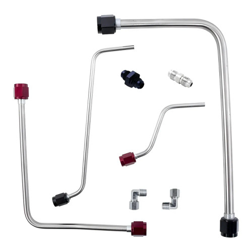 [PN: 00-10162-HL] 16-19 Cadillac CTS-V3 83mm & 103mm LT4 Throttle Body Hard-line Kit - Solenoids To Plate