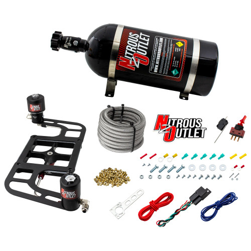 [PN: 00-10654] Stinger 2 Standard Wet 4500 Boomerang Nitrous Plate System