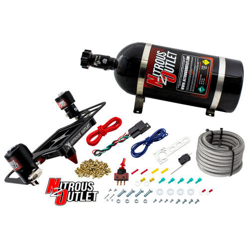 [PN: 00-10656-GEN3] Stinger 3 Race Wet 4500 Boomerang Nitrous Plate System