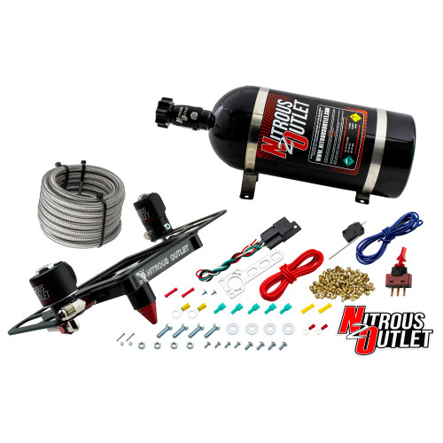 [PN: 00-10654-GEN3] Stinger 3 Standard Wet 4500 Boomerang Nitrous Plate System