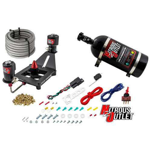 [PN: 00-10612-GEN3] Stinger 3 Race Wet 4150 Deep Break Nitrous Plate System