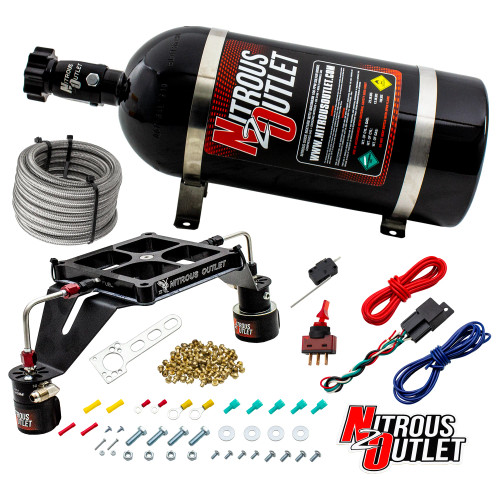 [PN: 00-10662-GEN4] Stinger 4 Race Wet 4500 Deep Break Nitrous Plate System