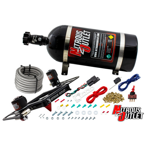 [PN: 00-10654-GEN4] Stinger 4 Standard Wet 4500 Boomerang Nitrous Plate System