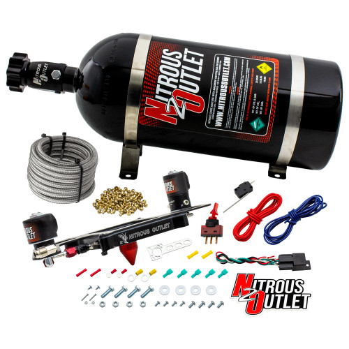 [PN: 00-10604-GEN4] Stinger 4 Standard Wet 4150 Boomerang Nitrous Plate System