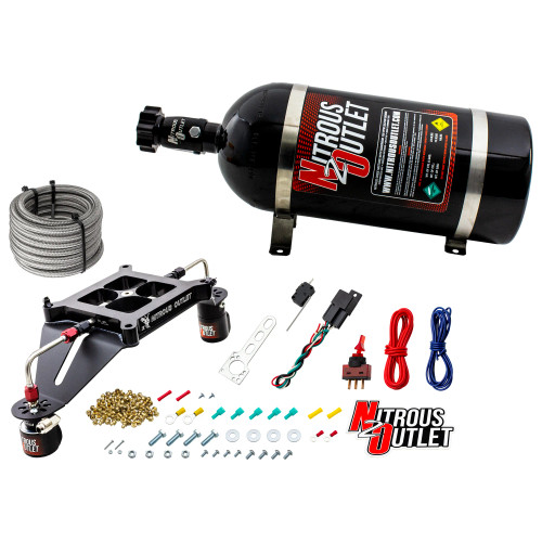 [PN: 00-10610-GEN4] Stinger 4 Standard Wet 4150 Deep Break Nitrous Plate System