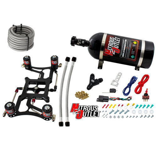 [PN: 00-10638] Hornet 2 Standard Wet 4500 Nitrous Plate System