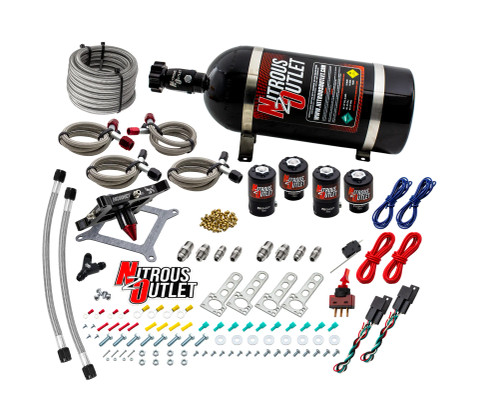 [PN: 00-10622-GEN3] Hornet 3 Standard Wet 4150 Nitrous Plate System