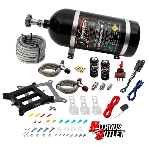 [PN: 22-80100] X-Series Weekend Warrior Wet 4150 Nitrous Plate System