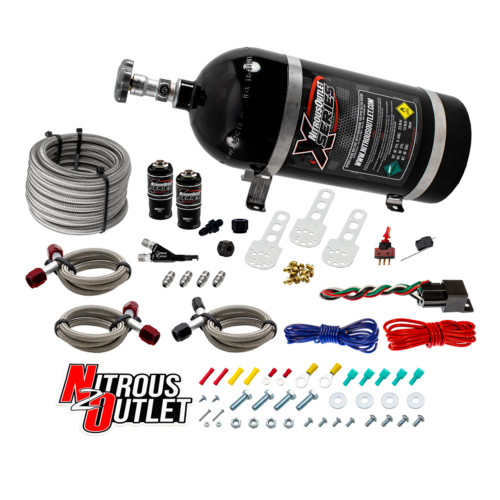 [PN: 22-80050] X-Series 2010-2020 5th & 6th Gen V6 Camaro Single Nozzle System
