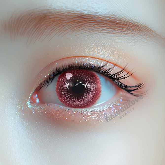 CrazyLab Candy Pop Pink Circle Lenses
