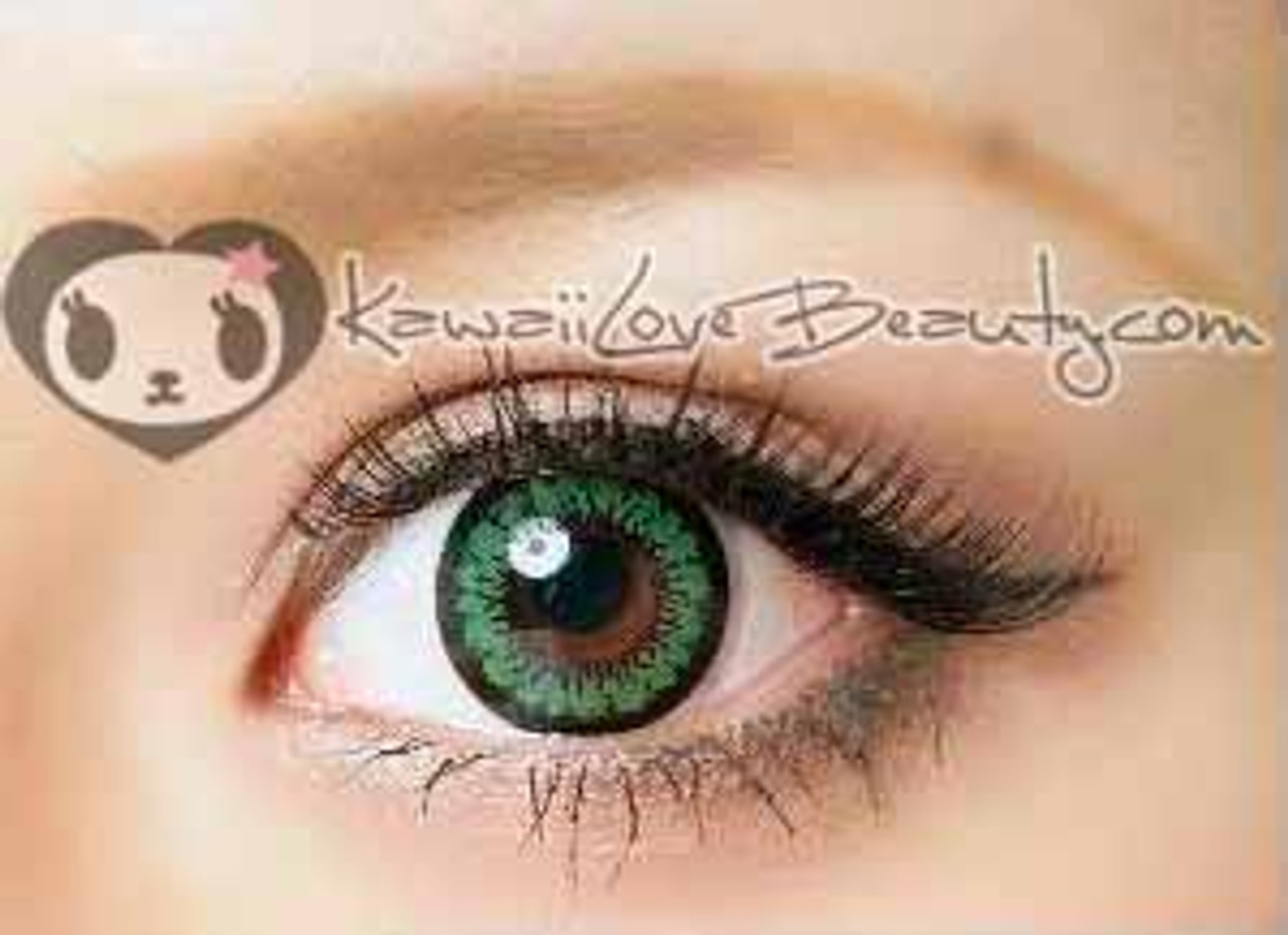 GEO Circle Lenses Angel Color Green CM833