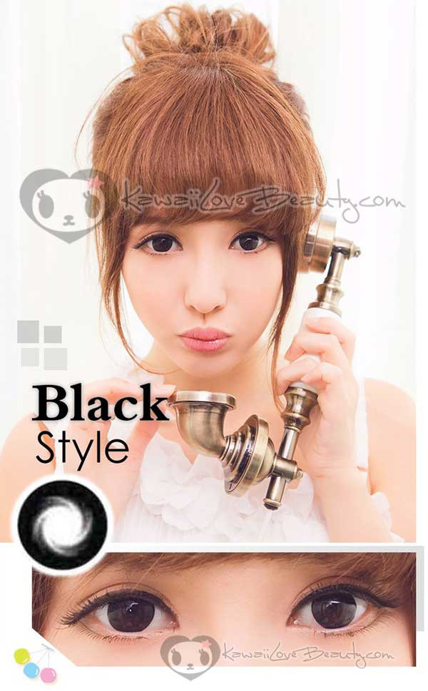 GEO Super Magic Diva Black XDV200 Circle Lenses