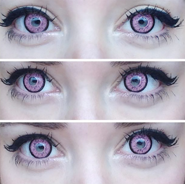 Dolly Eye Pink Cosplay Circle Lenses