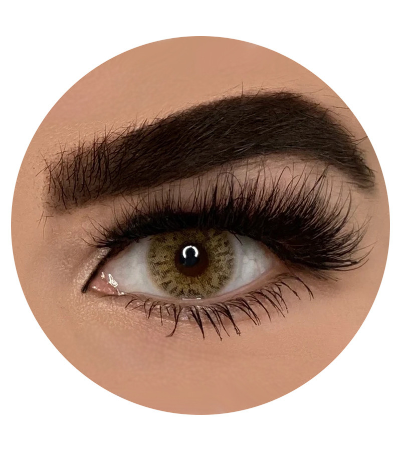 FreshTone Extra Gold Honey Circle Lenses Color Contacts