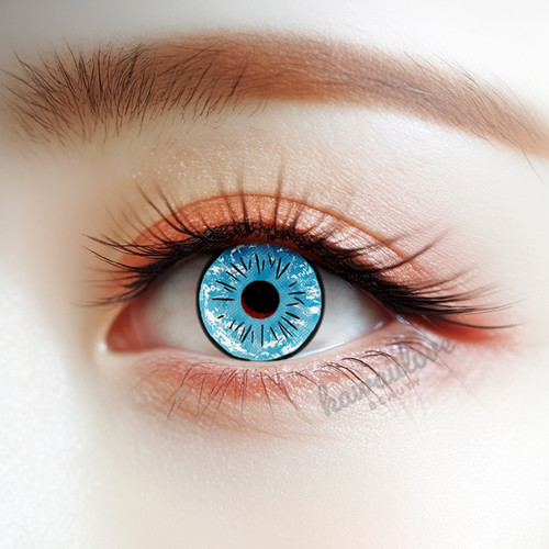Vivid blue circle lenses for Satoru Gojo cosplay from Jujutsu Kaisen, featuring bright and opaque color for a bold look. Made with silicone hydrogel for comfort and includes a free lens case. Fast shipping from the USA. Vivid blue circle lenses for Satoru Gojo cosplay from Jujutsu Kaisen, featuring bright and opaque color for a bold look. Made with silicone hydrogel for comfort and includes a free lens case. Fast shipping from the USA.