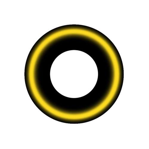 CrazyLab Eclipse black and yellow special effects circle lenses ship fast and *free from the USA CrazyLab Eclipse black and yellow special effects circle lenses ship fast and *free from the USA