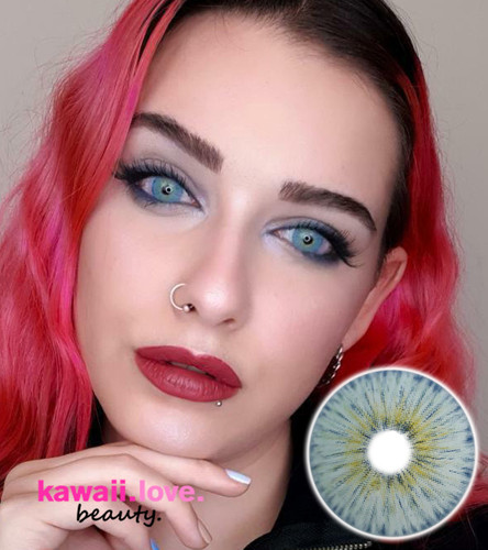 Gogh Light Blue colored contact lenses cover natural irises with a hand-painted effect for a complete color change. USA fast and free shipping available on Urban Layer Gogh Light Blue designer multi-colored circle lens. Gogh Light Blue colored contact lenses cover natural irises with a hand-painted effect for a complete color change. USA fast and free shipping available on Urban Layer Gogh Light Blue designer multi-colored circle lens.