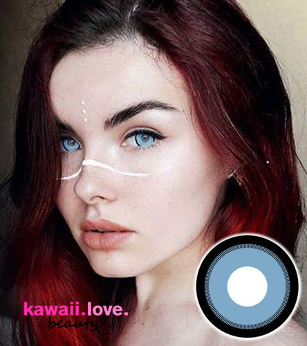 Saw Blue Circle Lenses Saw Blue Circle Lenses