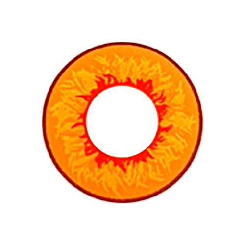 Amaze in these vibrant 4 tone hazel orange colored circle lenses. These special effects color contacts feature shades of bright red, orange and yellow paired with a dark rim to make your eyes command attention. Each pair of Tracer amber colored circle lenses ships fast from the USA and comes with a free contact lens case! Amaze in these vibrant 4 tone hazel orange colored circle lenses. These special effects color contacts feature shades of bright red, orange and yellow paired with a dark rim to make your eyes command attention. Each pair of Tracer amber colored circle lenses ships fast from the USA and comes with a free contact lens case!
