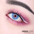 Urban Layer Milky Way blue circle lenses on  brown eyes. Urban Layer Milky Way blue circle lenses on  brown eyes.