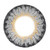 Circle lens design detail of CM-955 Geo Berry Holic Grey soft lenses.